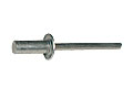 SAIT - Aluminium/Edelstahl Aisi 420 - Flachrundkopf
